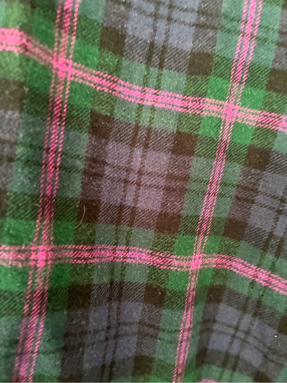 Ralph Lauren Womans Plaid Cotton Flannel Long Sleeve PJs size S Gold Monogram RL - Picture 6 of 13